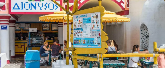 La Terrasse des Bards Parc Astérix, restaurant accessible PMR